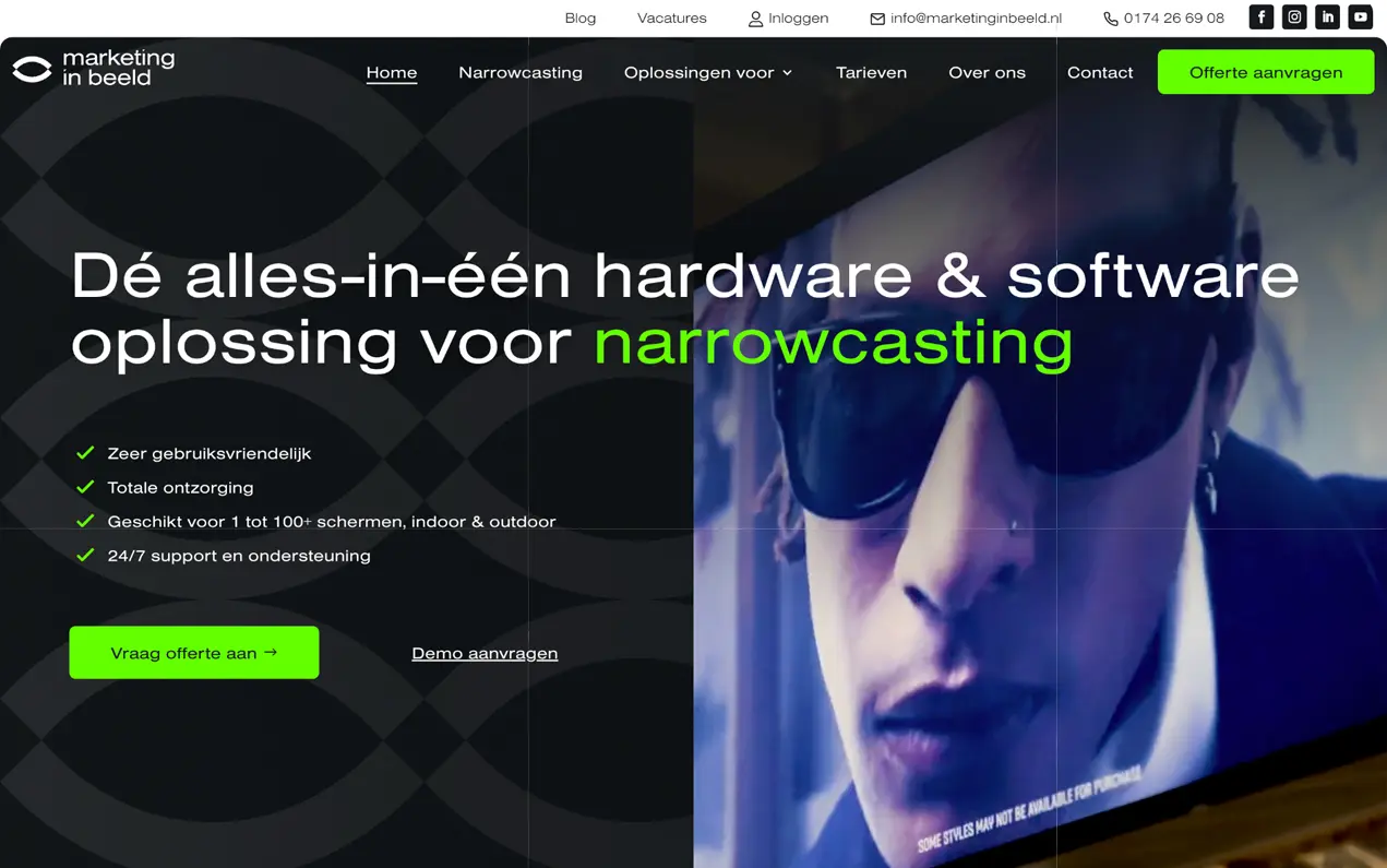 Mag het logo wat groter?